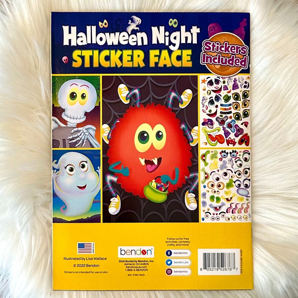Halloween Giant/Jumbo Coloring/Activity Books & Sticker Activity Books Bundle - Picture 7 of 11